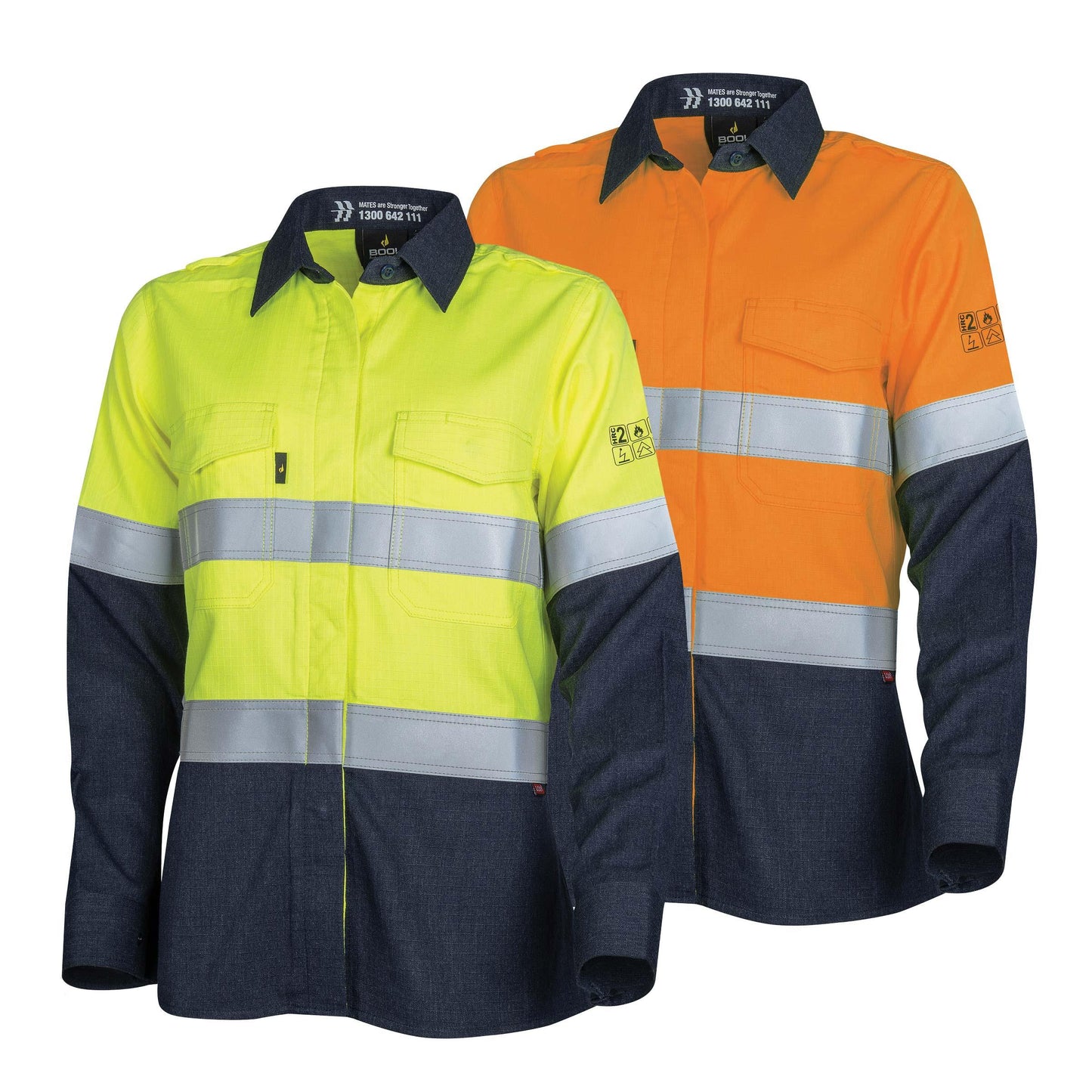 Bool Women’s Regular Weight PPE2 FR Shirt with Loxyª Reflective Tape