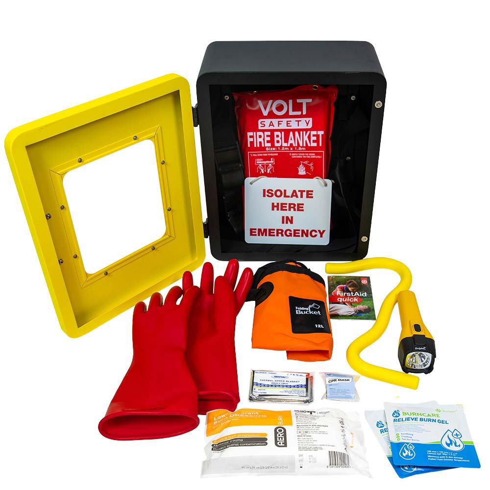 Low Voltage Wall Mounted Rescue Kit Version 2 - Volt Safety