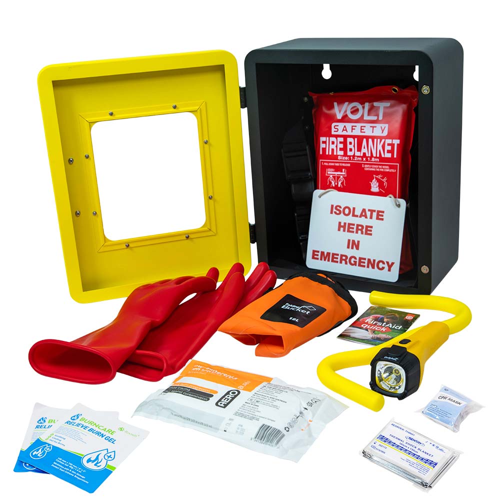 Low Voltage Wall Mounted Rescue Kit Version 2 - Volt Safety