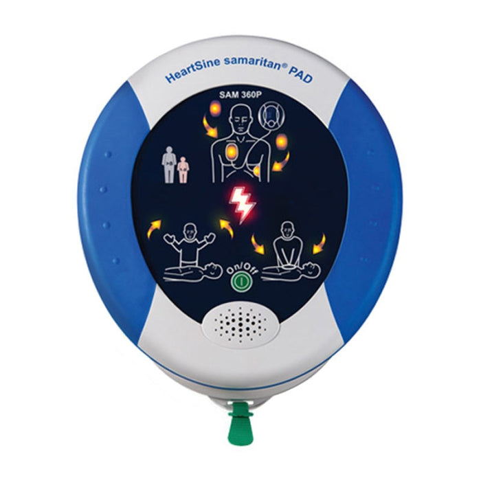 HeartSine Samaritan 360P Fully Auto AED - Portable Automatic External Defibrillator